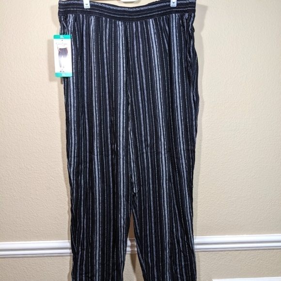 Cadie Soft Striped Capri Jessica Simpson Pants NWT - Picture 2 of 11